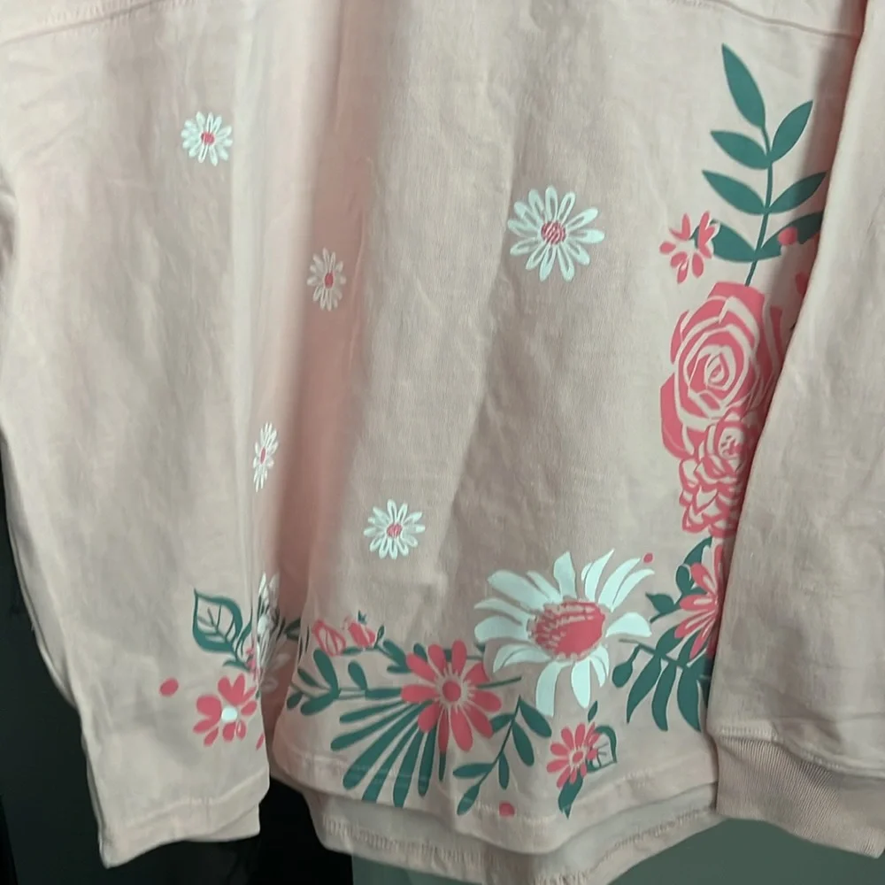 Disney Parks Spirit Jersey Epcot 2019 Pink Flower & Garden Festival, NWOT - Picture 11 of 11